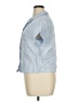 Unbranded Blue Short Sleeve Button-Down Shirt Size XL (estimated) - photo 5