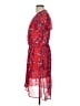 Japna 100% Polyester Floral Red Casual Dress Size L - photo 5