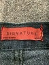 Signature 8 Hearts Black Denim Shorts Size M - photo 3