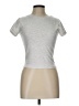 Unbranded Silver Short Sleeve Turtleneck Size L - photo 1