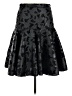 Katharine Kidd Animal Print Black Casual Skirt Size 8 - photo 1