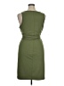 Torrid Solid Green Casual Dress Size 1X Plus (1) - photo 2