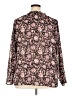Downing Studio Paisley Burgundy Long Sleeve Blouse Size 2X - photo 2
