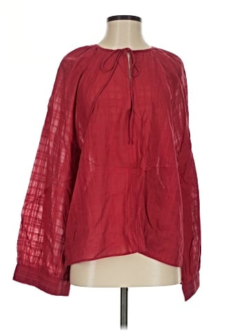 Nili Lotan Long Sleeve Blouse (view 1)