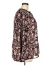 Downing Studio Paisley Burgundy Long Sleeve Blouse Size 2X - photo 4
