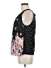 Elle 100% Rayon Black Sleeveless Blouse Size M - photo 5