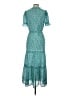 Chelsea & Violet Teal Casual Dress Size S - photo 2