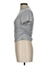 Unbranded Metallic Gray Short Sleeve Turtleneck Size L - photo 5