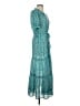 Chelsea & Violet Teal Casual Dress Size S - photo 4