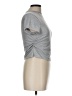 Unbranded Metallic Gray Short Sleeve Turtleneck Size L - photo 4