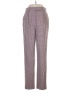 Esprit Houndstooth Burgundy Casual Pants Size 6 - photo 1