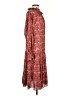 o.p.t 100% Polyester Paisley Red Casual Dress Size S - photo 4