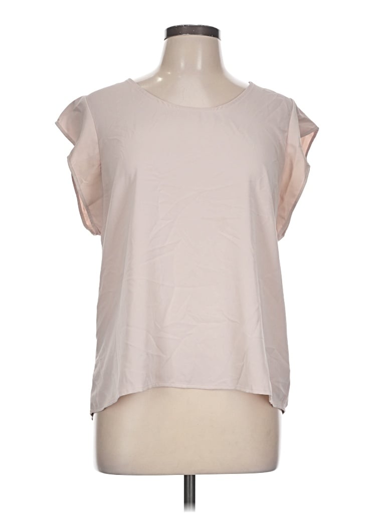 Pre-owned Express Sleeveless T-shirt In Tan