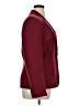 Anne Klein 100% Polyester Burgundy Blazer Size 14 - photo 4