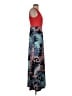 Gilli Paisley Blue Red Cocktail Dress Size S - photo 4