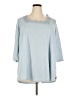 Roaman's Blue 3/4 Sleeve T-Shirt Size 18 - 20 - photo 1