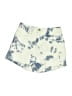 American Apparel Tie-dye Blue Shorts Size 26 waist - photo 1
