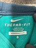 Nike 100% Polyester Green Pullover Hoodie Size 6 - photo 3