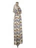 Assorted Brands Chevron-herringbone Ivory Casual Dress Size M (estimated) - photo 4