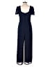 Trixxi 100% Polyester Polka Dots Blue Jumpsuit Size XL - photo 2