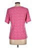 Notations Pink Short Sleeve Blouse Size L - photo 2
