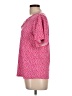 Notations Pink Short Sleeve Blouse Size L - photo 5