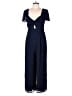 Trixxi 100% Polyester Polka Dots Blue Jumpsuit Size XL - photo 1