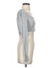 Shein Gray Long Sleeve Top Size 4 - photo 4