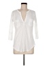 Gap White 3/4 Sleeve Top Size M - photo 1