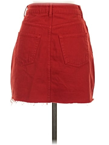 Topshop Denim Skirt (view 2)
