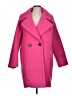 Assorted Brands 100% Polyester Pink Coat Size L - photo 1
