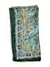 Assorted Brands 100% Silk Paisley Teal scarf One size - photo 2