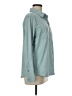32 Degrees Solid Teal Long Sleeve Blouse Size M - photo 4