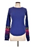 Free People Blue Pullover Sweater Size L - photo 1