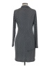 MICHAEL Michael Kors Houndstooth Gray Casual Dress Size M - photo 2