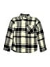 Zara Plaid Green Long Sleeve Button-Down Shirt Size 8 - photo 1