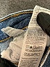 Levi's 100% Cotton Blue Jeans Size 24 waist - photo 5