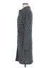 MICHAEL Michael Kors Houndstooth Gray Casual Dress Size M - photo 5