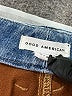 Good American Color Block Blue Jeans Size 8 - photo 7