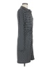 MICHAEL Michael Kors Houndstooth Gray Casual Dress Size M - photo 4