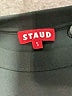 STAUD Solid Black Casual Dress Size S - photo 7