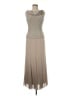 Patra 100% Polyester Gray Cocktail Dress Size 8 - photo 1