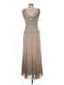 Patra 100% Polyester Gray Cocktail Dress Size 8 - photo 2