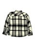Zara Plaid Green Long Sleeve Button-Down Shirt Size 8 - photo 2
