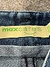 Max Jeans 100% Cotton Blue Denim Shorts Size XS - photo 3
