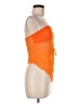Shein Orange Sleeveless Top Size 6 - photo 4