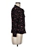 Reserved 100% Viscose Black Long Sleeve Blouse Size 6 - photo 4