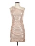 Grace Karin Metallic Silver Cocktail Dress Size S - photo 1