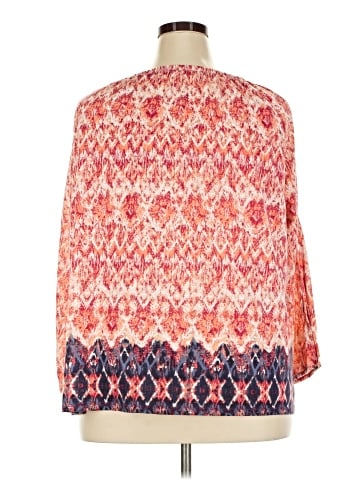 retrology 3/4 Sleeve Blouse (view 2)