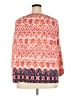 retrology Pink 3/4 Sleeve Blouse Size 2X - photo 2